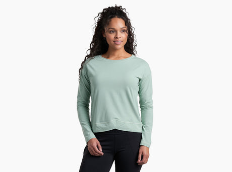 Kuhl Clothing Women's Suprima Long-Sleeve Shirt - Agave Agave