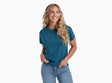 Kuhl Clothing Womens Willa Pocket Short-sleeve Everglade