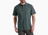 Kuhl Clothing Mens Persuadr Short-sleeve Green Onyx