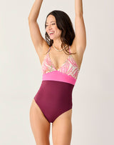 Carve Designs Dahlia One Piece - Pink Oasis/Nirvana Pink Oasis/Nirvana /  / Regular