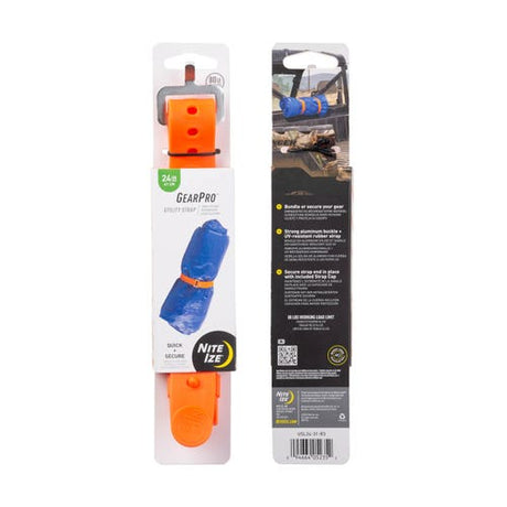 Nite Ize Gearpro Utility Strap - Bright Orange 24 In Bright orange