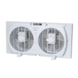 Vision Air 9-inch Twin Window Fan - White / White