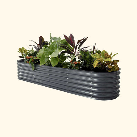 Vego Garden 9 In 1 Modular Metal 17in Raised Bed