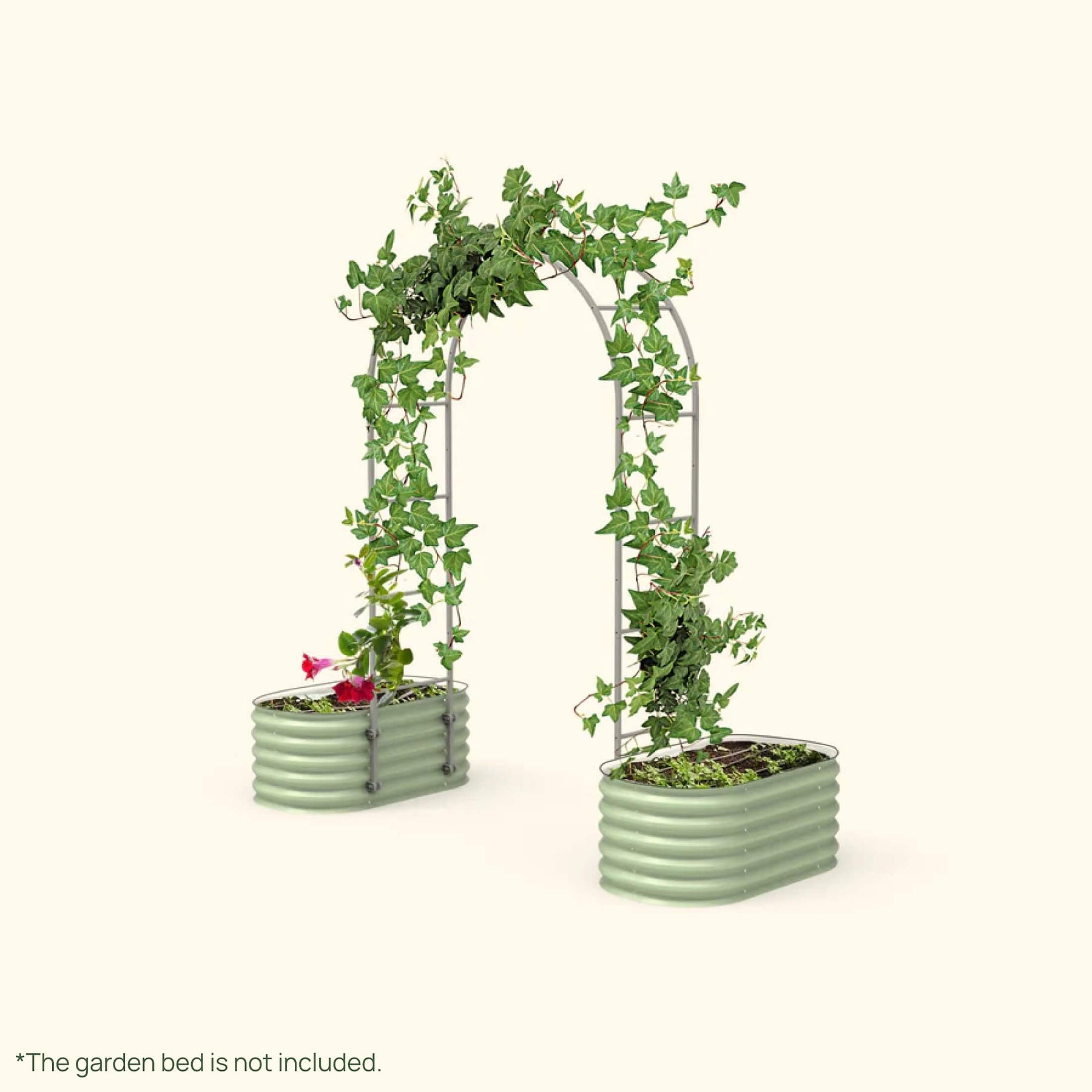 modular plant trellis Vego Garden Modular Arched Trellis Sysyem- Single Section –  JAXOutdoorGearFarmandRanch