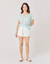 Carve Designs Keely Short - Cloud Cloud