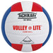 TACHIKARA SVMNC Volley-Lite Colored Volleyball Scarlet/white/royal