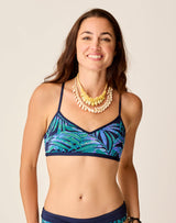 Carve Designs Stinson Swim Top - Blue Oasis Blue Oasis