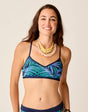 Carve Designs Stinson Swim Top - Blue Oasis Blue Oasis