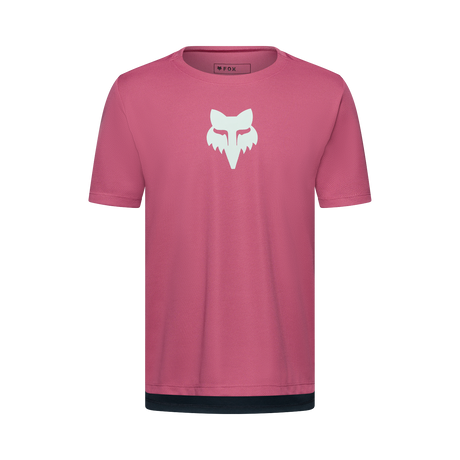 Fox Racing Yth Ranger Ss Jersey Fox Head, Dark Pink/ym Dark pink
