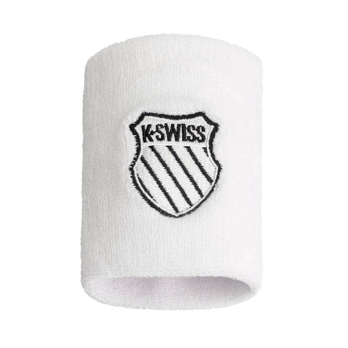 K Swiss Unisex Court Double Wristband White black