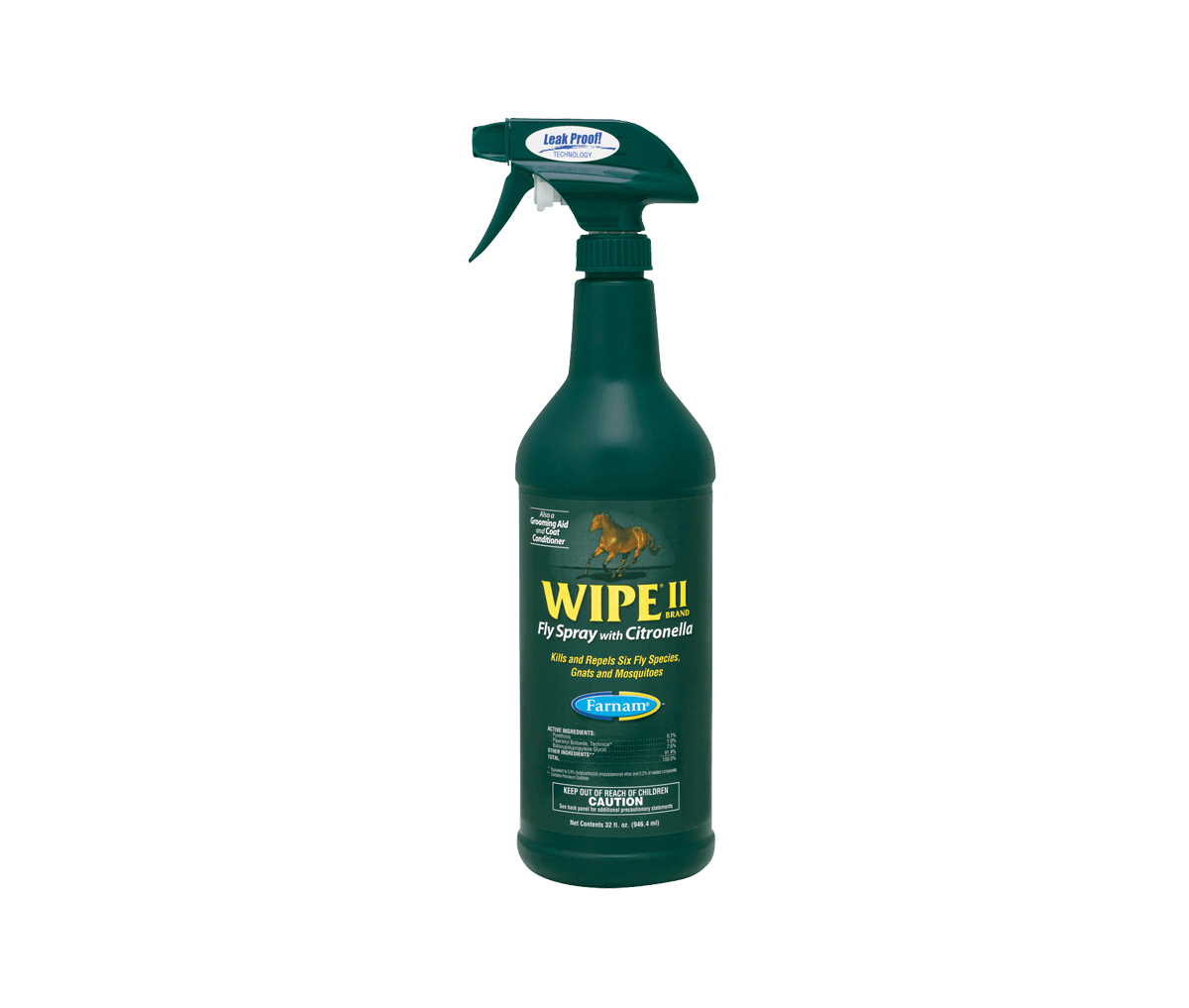 Farnam Companies Wipe II Fly Spray with Citronella - 32oz