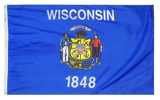 Ace World Wisconsin State 3x5' Flag