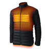 Gobi Heat Men's Wolf Heated Jacket (3-Zone) Onyx