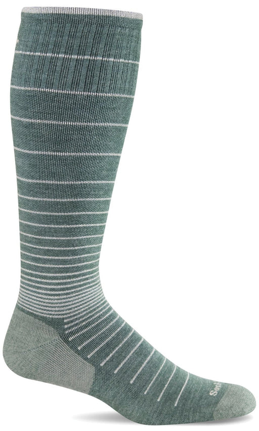 Sockwell Women's Circulator Moderate Graduated Compression Sock - Juniper with Sparkle Juniper with Sparkle