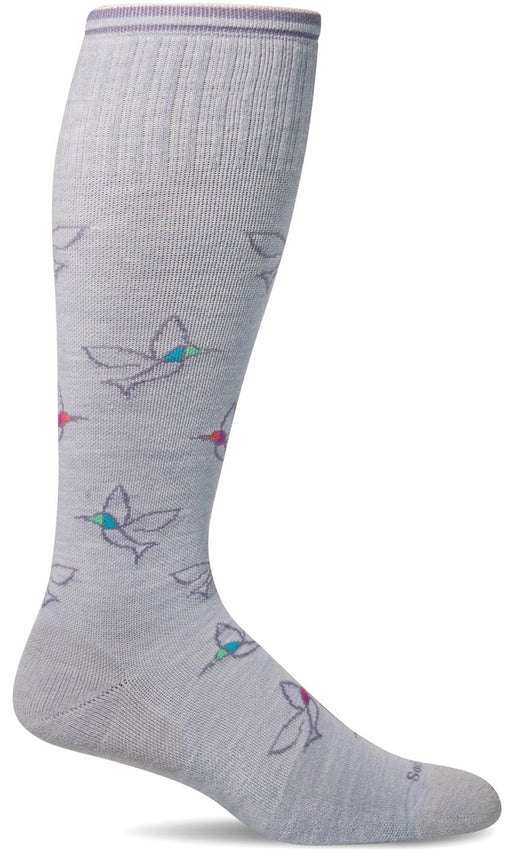 Sockwell Women's Free Fly Moderate Graduated Compression Sock - Chambray Chambray