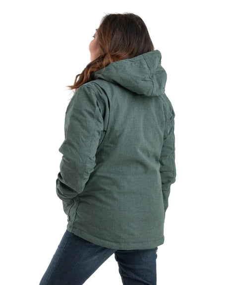 Berne Women's Heathered Duck Hooded Jacket