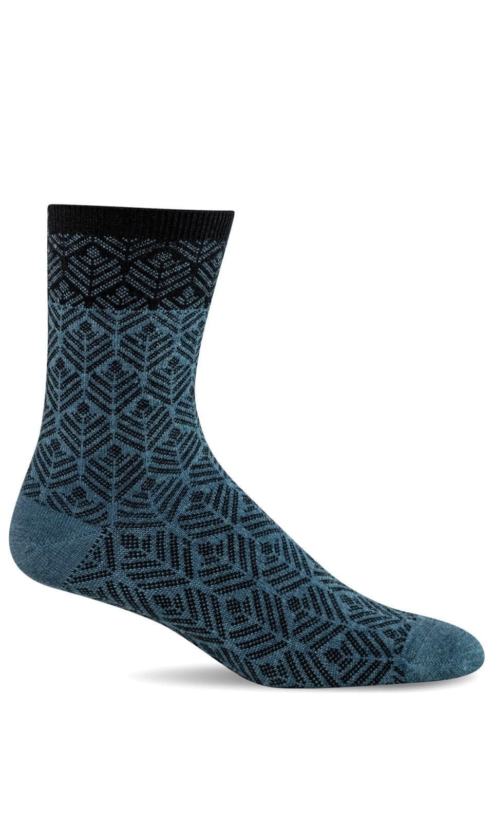 Sockwell Women's Leaflet Sock - Blue Ridge Blue Ridge