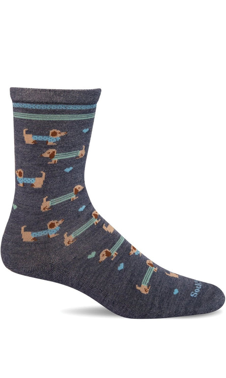 Sockwell Women's Puppy Love Sock - Denim Denim