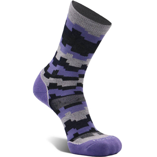 Fox River Women's Sedona Midweight Crew Sock - Grey/Violet Grey/Violet