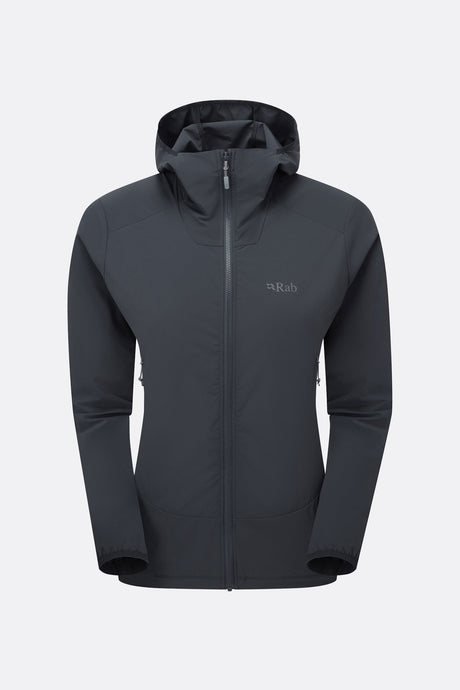 Rab Womens Borealis Hooded Jacket - Beluga Beluga
