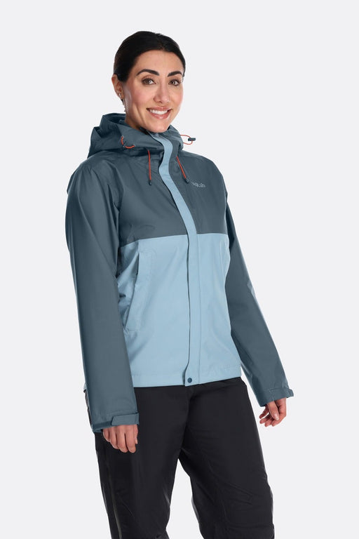 Rab Women's Downpour Eco Waterproof Jacket Orion blue/citadel