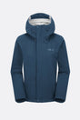 Rab Womens Firewall Waterproof Jacket - Tempest Blue Tempest Blue