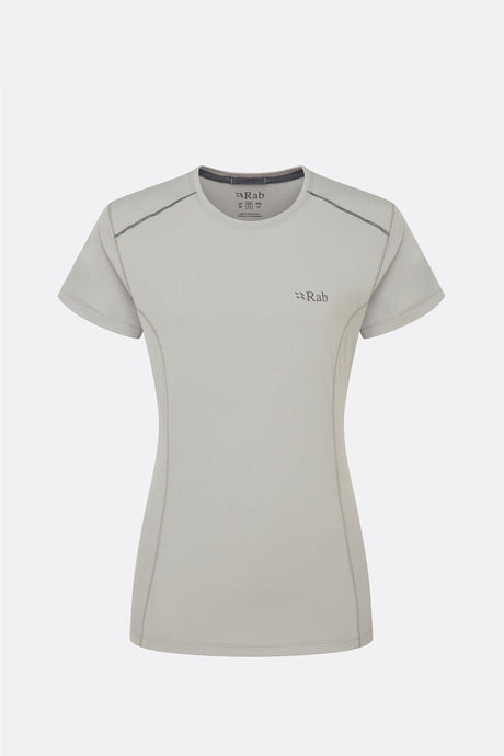 Rab Womens Force Tee - Dark Pewter Dark Pewter