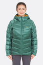 Rab Women's Glaceon Pro Down Jacket - Eucalyptus/Green Slate Eucalyptus/Green Slate