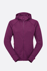 Rab Womens Planar Hoody - Plum Plum