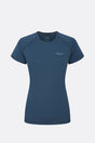 Rab Womens Sonic Tee - Tempest Blue Tempest Blue