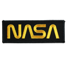 Ace World Nasa Embroidered 2.5x3.5" Patch Gold Gold