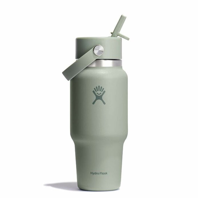 Hydro Flask Wide Flex Straw Travel Bottle 24oz Agave Agave