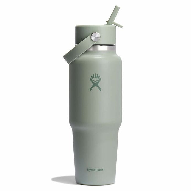 Hydro Flask Wide Flex Straw Travel Bottle 32oz Agave Agave