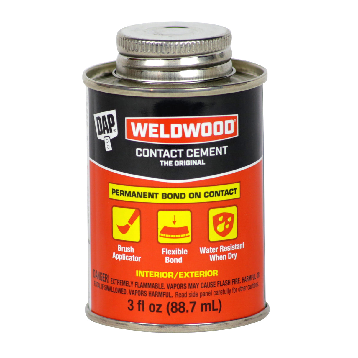 Dap Inc. Weldwood Original Contact Cement - 3 oz. / Tan