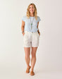 Carve Designs Suki Linen Short - Cloud Chambray Cloud Chambray
