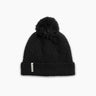 Turtle Fur Recycled Victoria Pom Beanie - Black Black