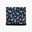 Turtle Fur Kids' Comfort Shell Neck Warmer Lined with Comfort Plush - Galactic Dino Galactic Dino