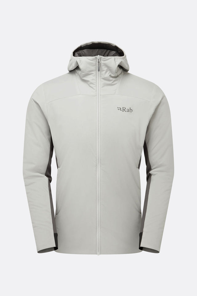 Rab Mens Xenair Alpine Flex Insulated Jacket - Light Zinc Light Zinc