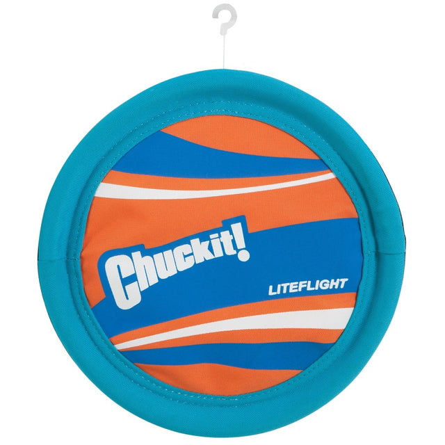 Chuckit! Lite Flight Disc Dog Toy Orange / Blue