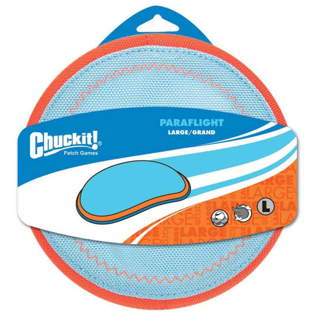 Chuckit! Paraflight Dog Toy Large - Blue / Orange Blue / Orange