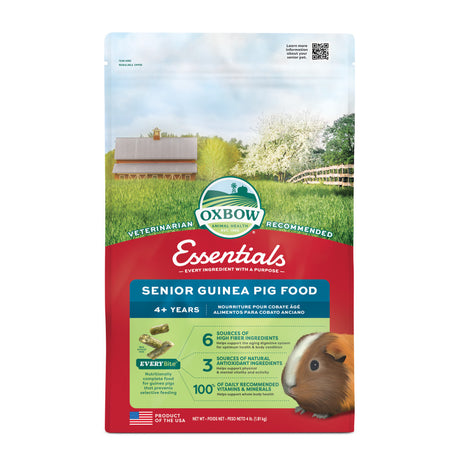 Oxbow Animal Health Essentials Senior Guinea Pig Food - (4lb / 8lb)