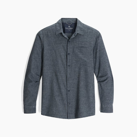 Royal Robbins Mens Amp Lite II Long Sleeve - Deep Blue Heather Deep Blue Heather