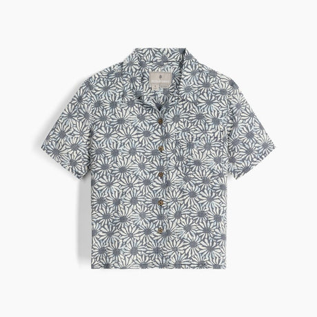 Royal Robbins Womens Camino Pucker Short Sleeve - Deep Blue Caledonia Print Deep Blue Caledonia Print