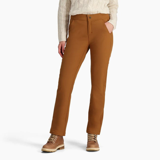 Royal Robbins Women's Alpine Mtn Pro Winter Pant - Caramel Caramel
