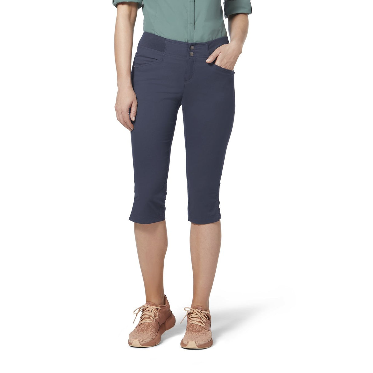 Royal Robbins Women's Jammer II Capri - Navy Navy