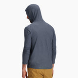 Royal Robbins Men's Amp Lite Hoodie - Navy Heather Navy Heather