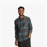 Royal Robbins Men's Lost Coast Flannel Plaid Long-Sleeve - Collins Blue Sonoma Plaid Collins Blue Sonoma Plaid