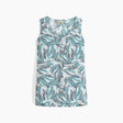 Royal Robbins Womens Featherweight Tank - Pacific Blue Presidio Print Pacific Blue Presidio Print