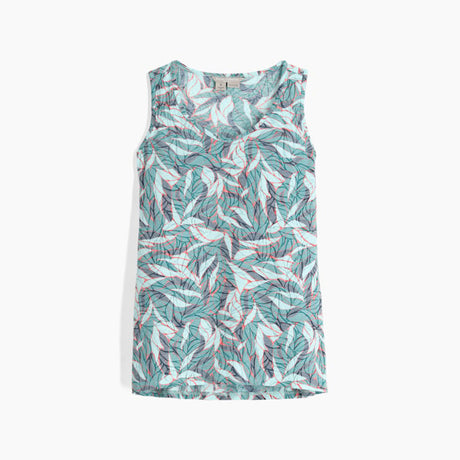 Royal Robbins Womens Featherweight Tank - Pacific Blue Presidio Print Pacific Blue Presidio Print