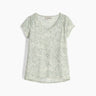 Royal Robbins Womens Featherweight Tee - Sage Leaf Yarrow Print Sage Leaf Yarrow Print